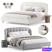 Bed Lieri 3D Model Corona