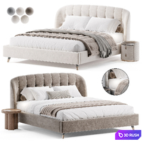 Bed Lieri 3D Model Corona