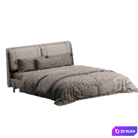 Nara Bed 3D Model Corona