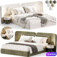 Angelo Bed By Roveconcepts 3D Model Corona