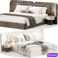 Angelo Bed By Roveconcepts 3D Model Corona