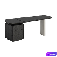 Poliform Adrien Desk 3D Model Vray, Corona