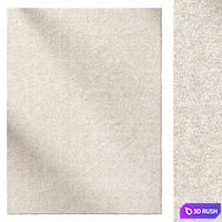 Chana Wool Rug by The world of RH 3D Model Vray, Corona