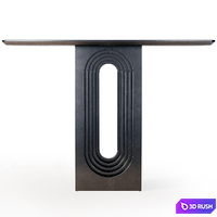 Accent Console Avalon Biesso 3D Model Vray, Corona