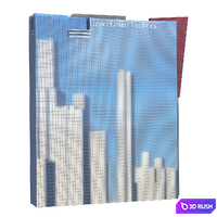 Hilton Grand Vacations Las Vegas Hotel 3D Model Vray