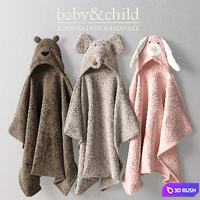 RH / ANIMAL HOODED TOWELS 3D Model Vray