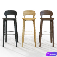 Nonoto Bar chair 3D Model Corona