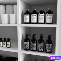 Bathroom closet 3D Model Vray