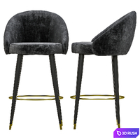 Deephouse Bar Chair Ferrara 3D Model Vray