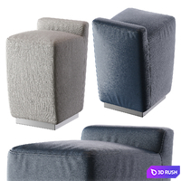 BAXTER GRAZ Stool 3D Model Corona