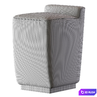 BAXTER GRAZ Stool 3D Model Corona