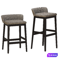 Concord bar stool 529M 529M65 3D Model Vray, Corona