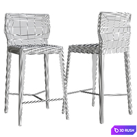 Maryl - Sg Bar Stool 3D Model Vray