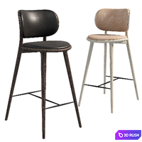 Backrest_Bar 3D Model Corona
