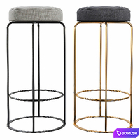 RING BARSTOOL MAXI 3D Model Vray