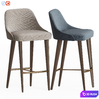 Eden Rock Bar Stool Roche Bobois 3D Model Vray, Corona
