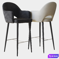 Martin Stool Deep House 3D Model Vray, Corona