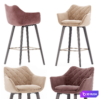 DeepHouse Bar stool # 1 / Shirley (74) 3D Model Corona