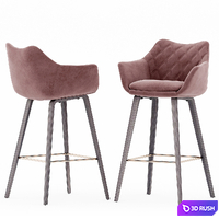 DeepHouse Bar stool # 1 / Shirley (74) 3D Model Corona