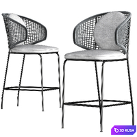 Minotti ASTON CORD OUTDOOR 3D Model Vray