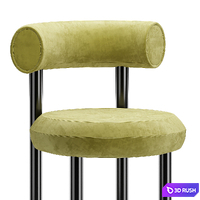 Tom Dixon Fat Bar Stool 3D Model Corona