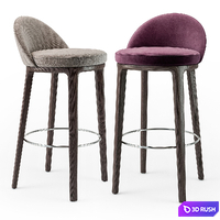 Lema Lucylle stool 3D Model Vray