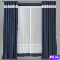 Curtain_50 3D Model Vray