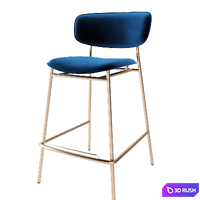 Сalligaris Fifties Bar Stool 3D Model Corona