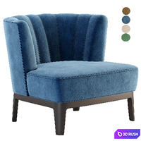 Sessel By Grilli Armchair 3D Model Corona