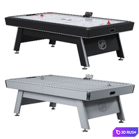 NHL Air Hockey Table 3D Model Vray