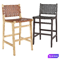 Stool Calixta 3D Model Vray, Corona