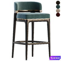 Grange BAR STOOL 3D Model Vray, Corona