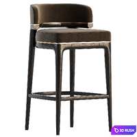 Grange BAR STOOL 3D Model Vray, Corona