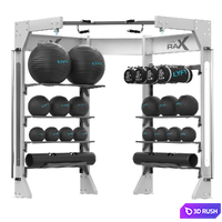 GYM RAX THE FUNCTIONAL CORNER 3D Model Vray, Corona