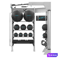 GYM RAX THE FUNCTIONAL CORNER 3D Model Vray, Corona