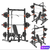 Smith machine power frame 3D Model Corona