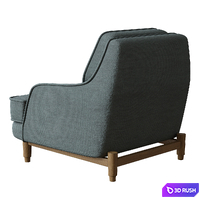 Matteo Armchair 3D Model Corona