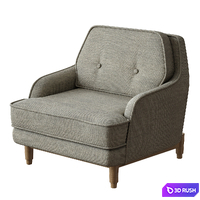 Matteo Armchair 3D Model Corona