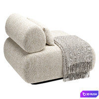 Armchair ERFUD Cazarina 3D Model Corona