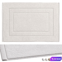 Cotton bath mat, Zara Home 3D Model Corona