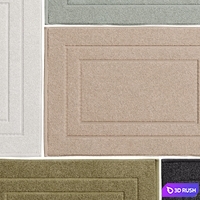 Cotton bath mat, Zara Home 3D Model Corona