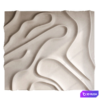 Wall 3D Panel 43 3D Model Corona