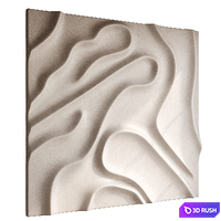 Wall 3D Panel 43 3D Model Corona