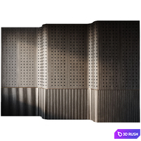 Headboard 3D Wall Panel 27 3D Model Corona