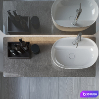 Duravit LUV 3D Model Vray