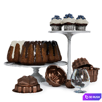 A set of sweets 3D Model Corona
