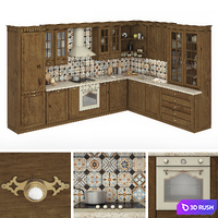 Old_Italian_Kitchen # 2 3D Model Vray