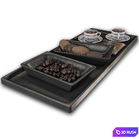 Kitchen decor 3D Model Corona