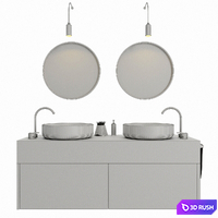 Bathroom 3D Model Corona