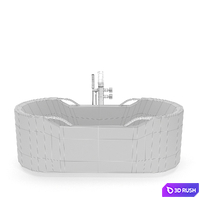 Armani Roca Baia Bath 3D Model Vray